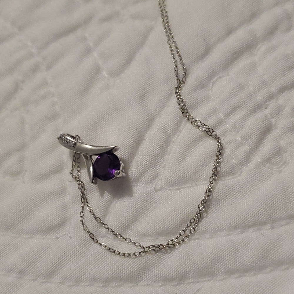 Amethyst necklace